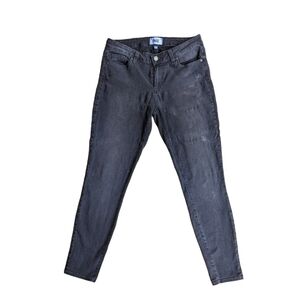 PAIGE Verdugo Ankle jeans skinny fit Size 30 distressed black stretch denim